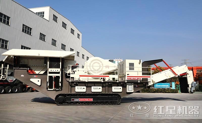 車載式移動碎石機設備展示